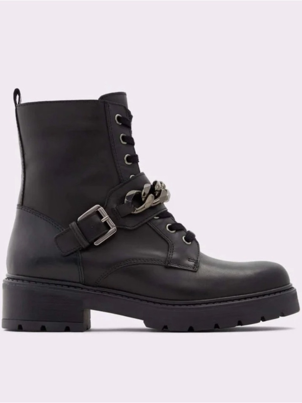 ALDO Adelie black Mot-Style Ankle Boots